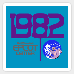 Epcot Center - 1982 Sticker